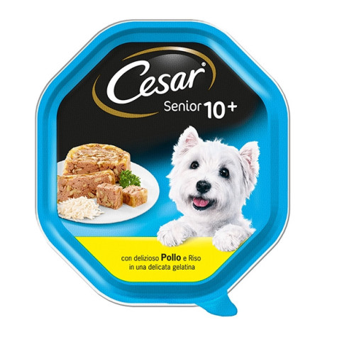 CESAR Senior 10+ Huhn und Reis in Gelee 150 gr.