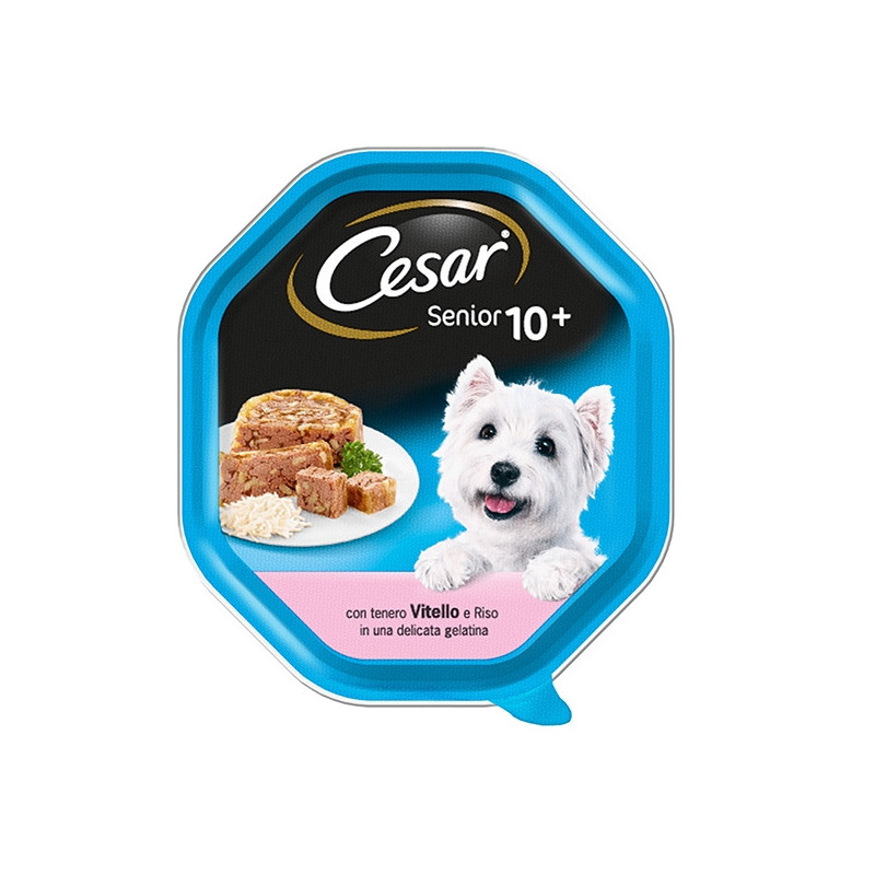 CESAR Senior 10+ Veal and Rice in Jelly 150 gr.