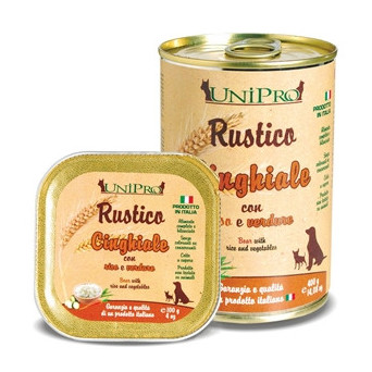 UNIPRO Rustikales Wildschwein mit Reis und Gemüse 100 gr.