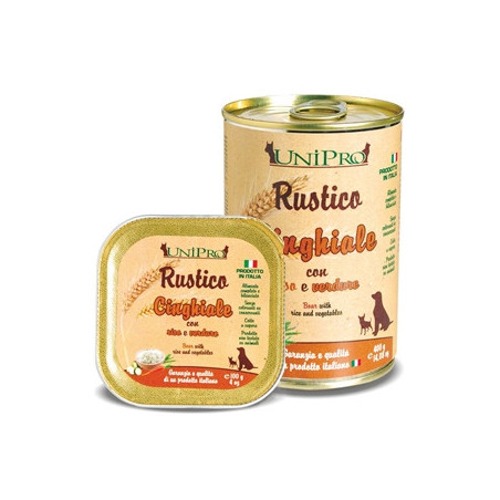 UNIPRO Rustico Cinghiale con Riso e Verdure 100 gr. - 