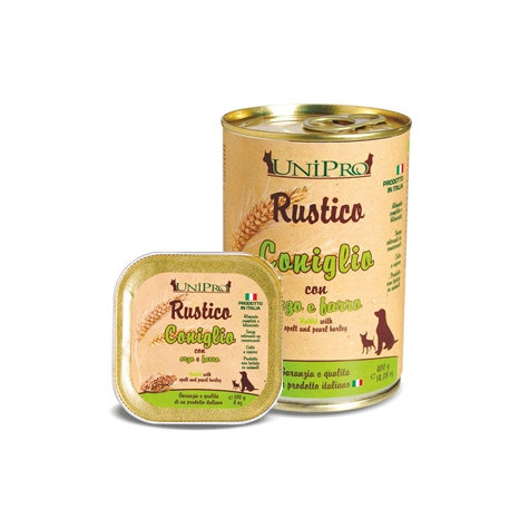 UNIPRO Rustic Rabbit with Barley and Spelled 100 gr.