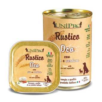 UNIPRO Rustico Oca con Riso e Verdure 100 gr. - 