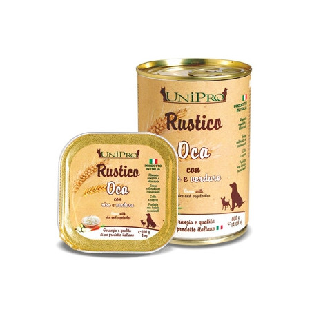 UNIPRO Rustico Oca con Riso e Verdure 100 gr. - 