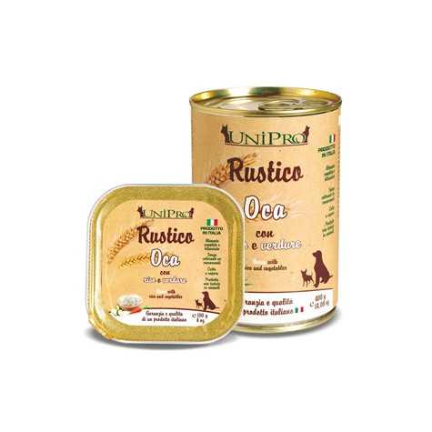 UNIPRO Rustico Oca avec Riz et Légumes 400 g.