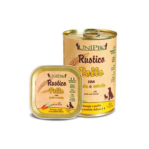 UNIPRO Rustico Pollo con Pasta e Carote 100 gr. - 