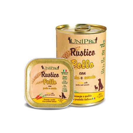 UNIPRO Rustico Pollo con Pasta e Carote 100 gr. - 