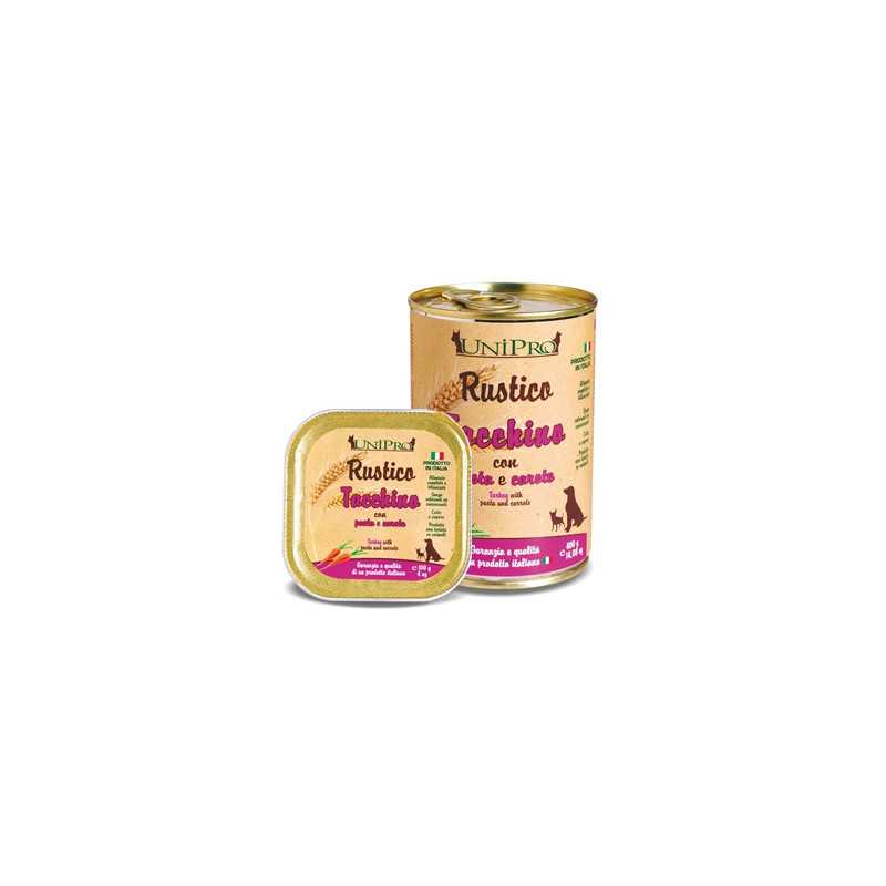 UNIPRO Rustico Dinde avec Pâte et Carottes 400 g.