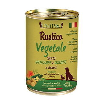 UNIPRO Rustikales Gemüse mit Gemüse und Kartoffeln 400 gr.