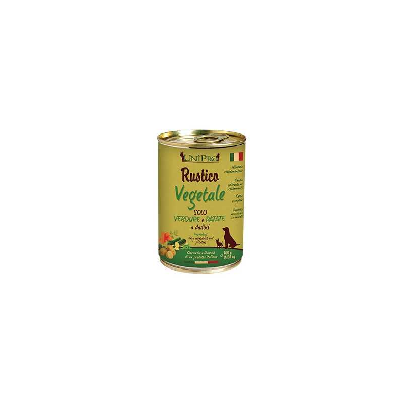 UNIPRO Rustico Vegetale avec Légumes et Pommes de terre 400 g. UNIPRO Rustico Vegetale avec Légumes et Pommes de terre 400 g.