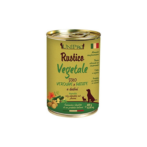 UNIPRO Rustico Vegetale con Verdure e Patate 400 gr. - 
