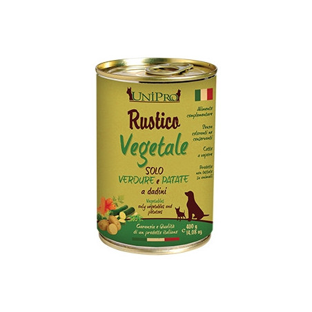 UNIPRO Rustico Vegetale con Verdure e Patate 400 gr. - 