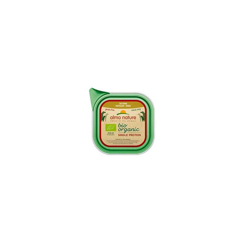 ALMO NATURE BioOrganic Single Protein Dinde 150 g. ALMO NATURE BioOrganic Single Protein Dinde 150 g.