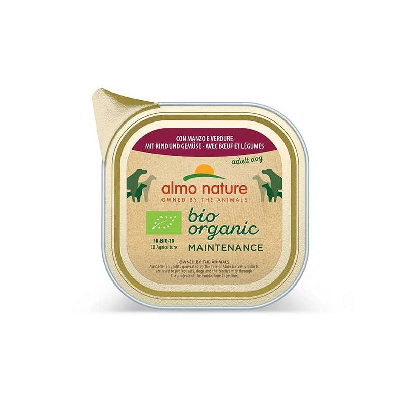 ALMO NATURE Daily Menu Bio avec Bœuf et Légumes 100 g. ALMO NATURE Daily Menu Bio avec Bœuf et Légumes 100 g.