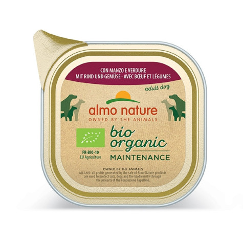 ALMO NATURE Daily Menu Bio with Beef and Vegetables 100 gr.