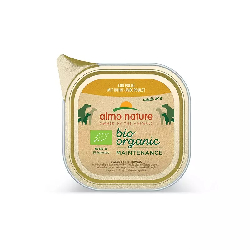 ALMO NATURE Tagesmenü Bio mit Huhn 100 gr. ALMO NATURE Tagesmenü Bio mit Huhn 100 gr.