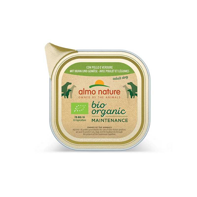 ALMO NATURE Daily Menu Bio avec Poulet et Légumes 100 g.