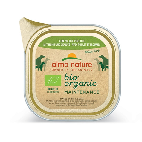 ALMO NATURE Daily Menu Bio with Chicken and Vegetables 300 gr.