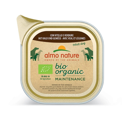 ALMO NATURE Daily Menu Bio with Veal and Vegetables 300 gr.