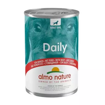 ALMO NATURE Tagesmenü mit Rindfleisch 400 gr.