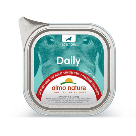 ALMO NATURE Daily Menu with Beef and Potatoes 100 gr.