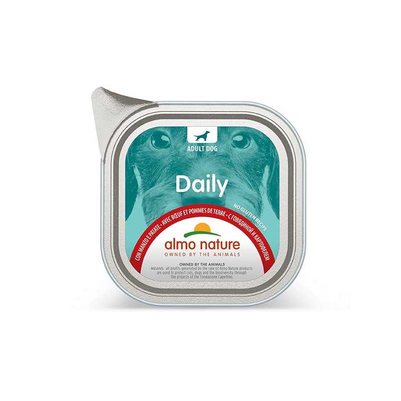 ALMO NATURE Daily Menu avec Bœuf et Pommes de terre 300 g. ALMO NATURE Daily Menu avec Bœuf et Pommes de terre 300 g.