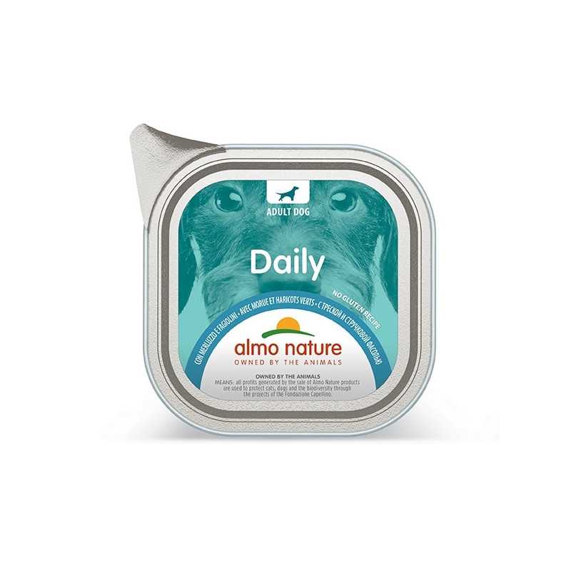 ALMO NATURE Daily Menu avec Cabillaud et Fagiolini 100 g.