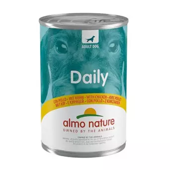 ALMO NATURE Tagesmenü mit Hühnchen 400 gr.