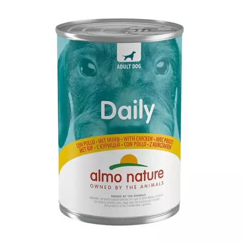 ALMO NATURE Tagesmenü mit Hühnchen 400 gr.