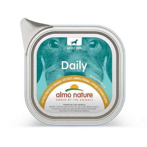ALMO NATURE Daily Menu avec avec Poulet, Prosciutto et Fromage 300 g.