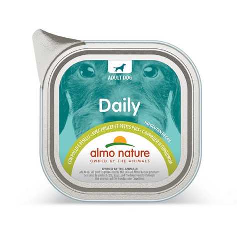 ALMO NATURE Daily Menu avec avec Poulet et Petits pois 300 g.