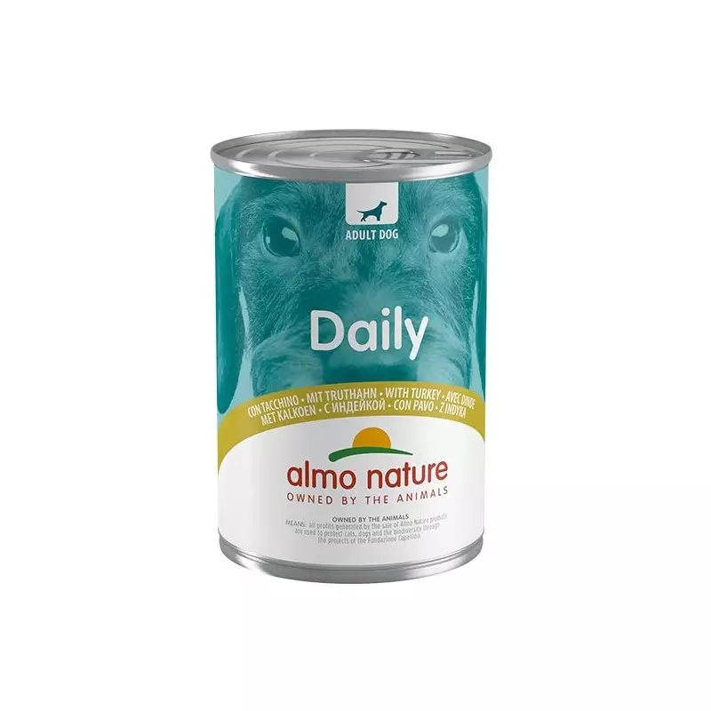 ALMO NATURE Tagesmenü mit Pute 400 gr.