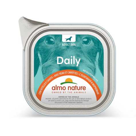 ALMO NATURE Daily Menu avec Vitello et Carottes 300 g.