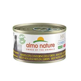 ALMO NATURE HFC Complete Made in Italy Rindfleisch mit Gemüsebeilage 95 gr.