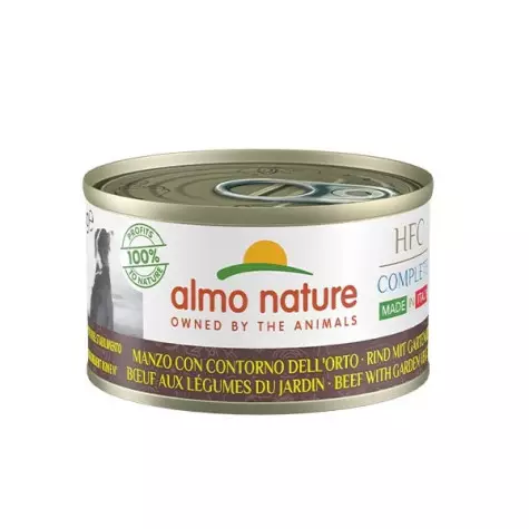 ALMO NATURE HFC Complete Made in Italy Rindfleisch mit Gemüsebeilage 95 gr.
