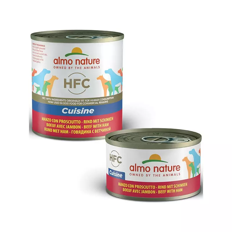 ALMO NATURE HFC Cuisine Rind und Schinken 95 gr.