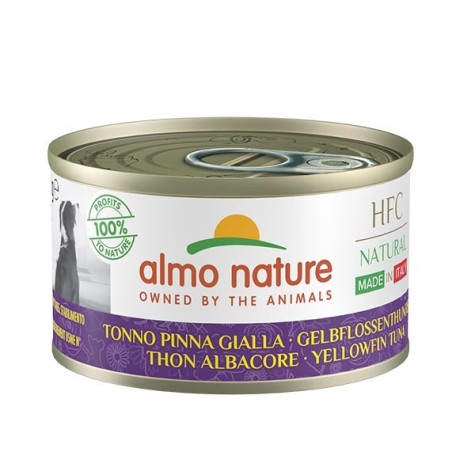 ALMO NATURE HFC Natural Made in Italy Yellowfin Tuna 95 gr.