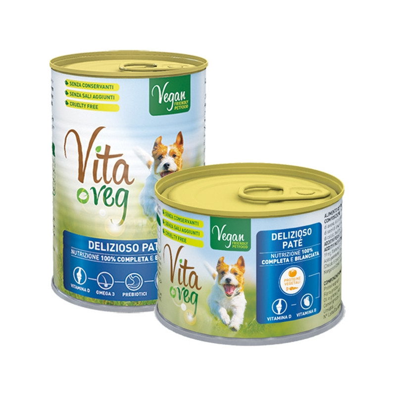 CDD Vita Veg Delizioso Patè Vegano per Cani 185 gr.