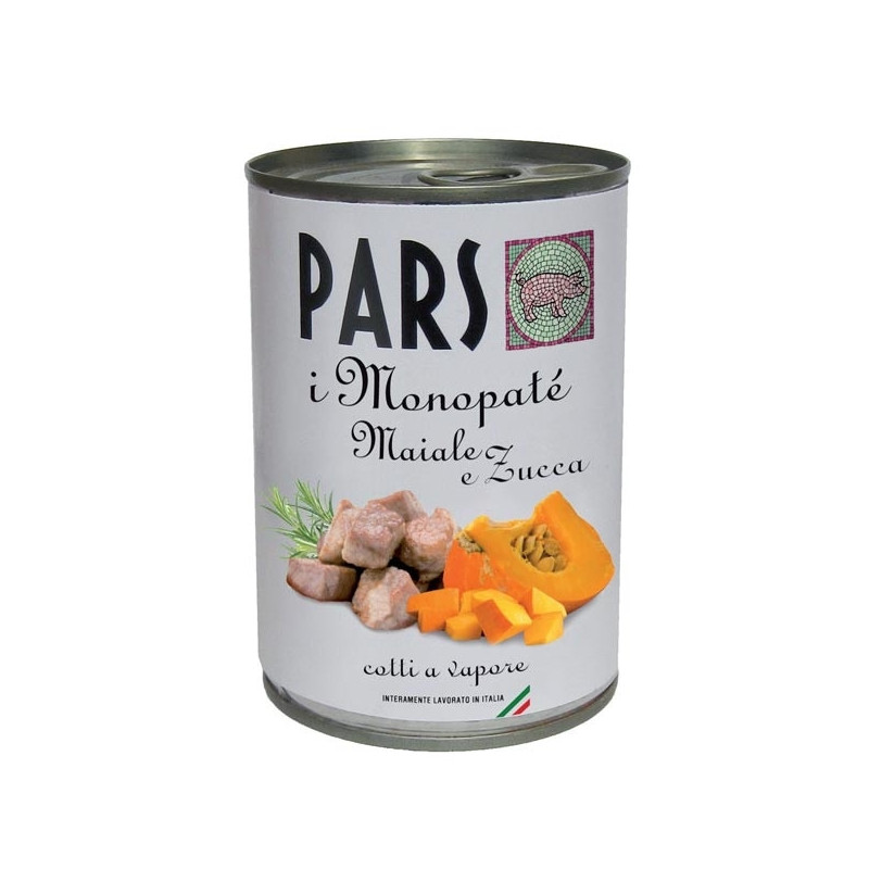 Pars I Monopatè Maiale e Zucca 6 x 400 gr.