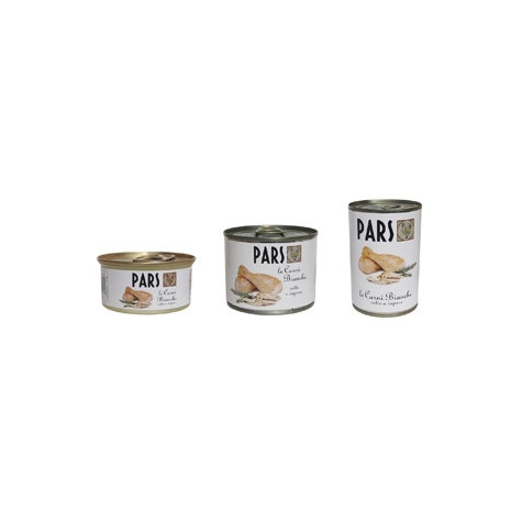 Pars Steamed White Meat 6 x 400 gr.