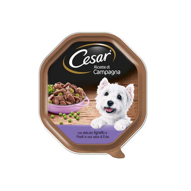 CESAR Ricetta di Campagna Agneau et Petits pois in Salsa di Erbe 150 g. CESAR Ricetta di Campagna Agneau et Petits pois in Salsa di Erbe 150 g.