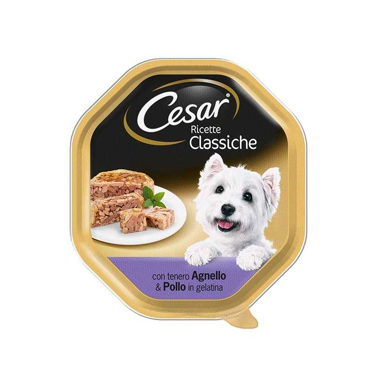 CESAR Ricette Classiche Agneau et Poulet 150 g. CESAR Ricette Classiche Agneau et Poulet 150 g.