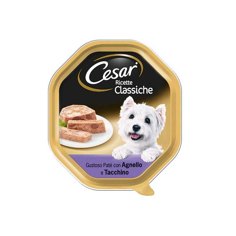 CESAR Ricette Classiche Agneau et Dinde 150 g.