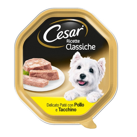 CESAR Classic Recipes Chicken and Turkey 150 gr.