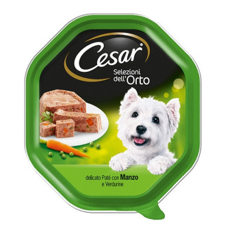 CESAR Selection of the Vegetable Garden with Beef and Vegetables 150 gr.
