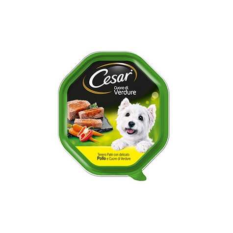 CESAR Selezioni dell'Orto Cuore di Verdure con Pollo 150 gr. - 