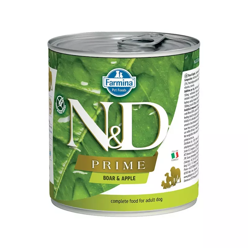 FARMINA N&D PRIME con Cinghiale e Mela 285 gr. FARMINA N&D PRIME con Cinghiale e Mela 285 gr.