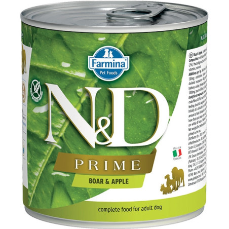 FARMINA N&D PRIME con Cinghiale e Mela 285 gr. - 