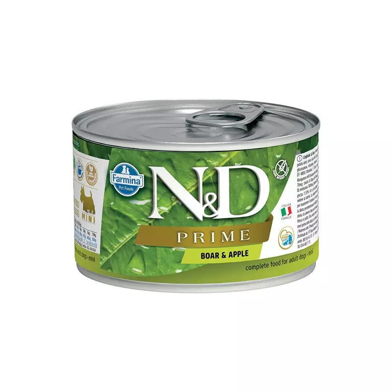 FARMINA N&D PRIME Mini with Wild Boar and Apple 140 gr.