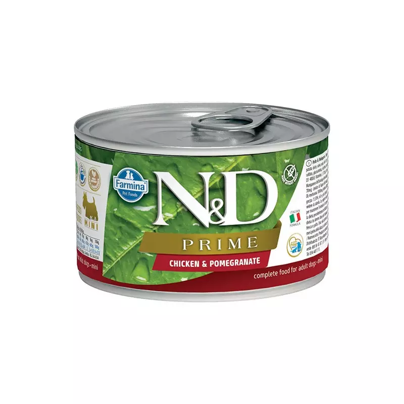 FARMINA N&D PRIME Mini with Chicken and Pomegranate 140 gr.