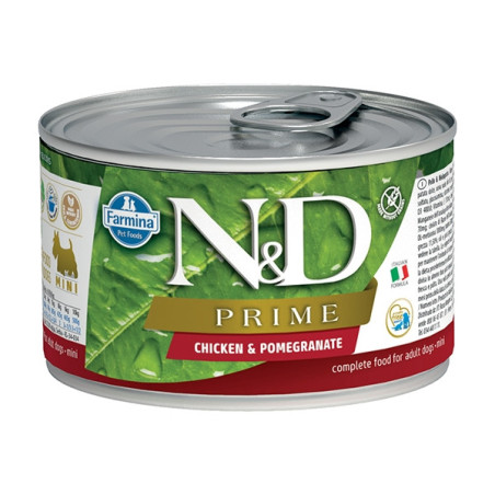 FARMINA N&D PRIME Mini con Pollo e Melograno 140 gr. - 